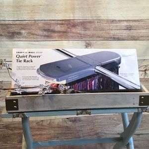 Motorized Tie Storage Rack